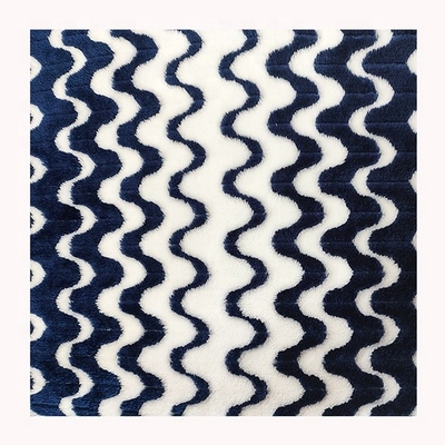 উষ্ণ কম্বল হোম টেক্সটাইল পোশাকের জন্য Cationic Jacquard ফ্ল্যানেল ফ্লিস ফ্যাব্রিক 260gsm