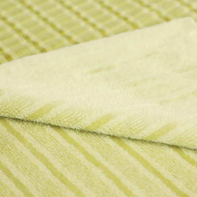 পাজামা খেলনা কম্বলের জন্য Cationic Sheared Flannel Fleece Fabric 280gsm 150D
