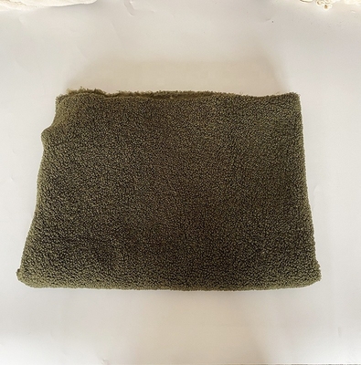 শীতের পোশাকের জন্য 350gsm টেডি শেরপা ফ্যাব্রিক 288F 150D