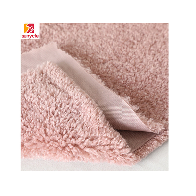 টেডি বিয়ার কোঁকড়া শেরপা ফ্লিস ফ্যাব্রিক 390gsm 188F 58'' 60''