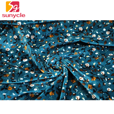 কার্টুন ফুল কোরিয়ান ভেলভেট ফ্যাব্রিক 150gsm 75D 72F
