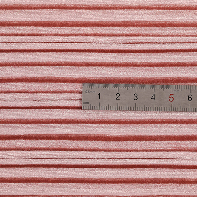 Fluted Pleated কোরিয়ান ভেলভেট ফ্যাব্রিক সোফা সলিড রঙ