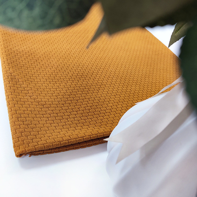 Jacquard 150gsm মাইক্রো ফ্লিস ফ্যাব্রিক 100% পলিয়েস্টার